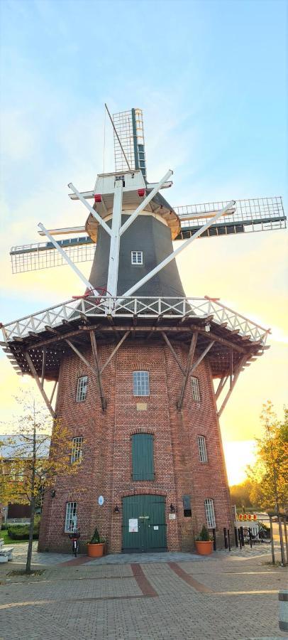 Idyllisches Ferienhaus Naehe Meyer Werft Papenburg Exterior foto